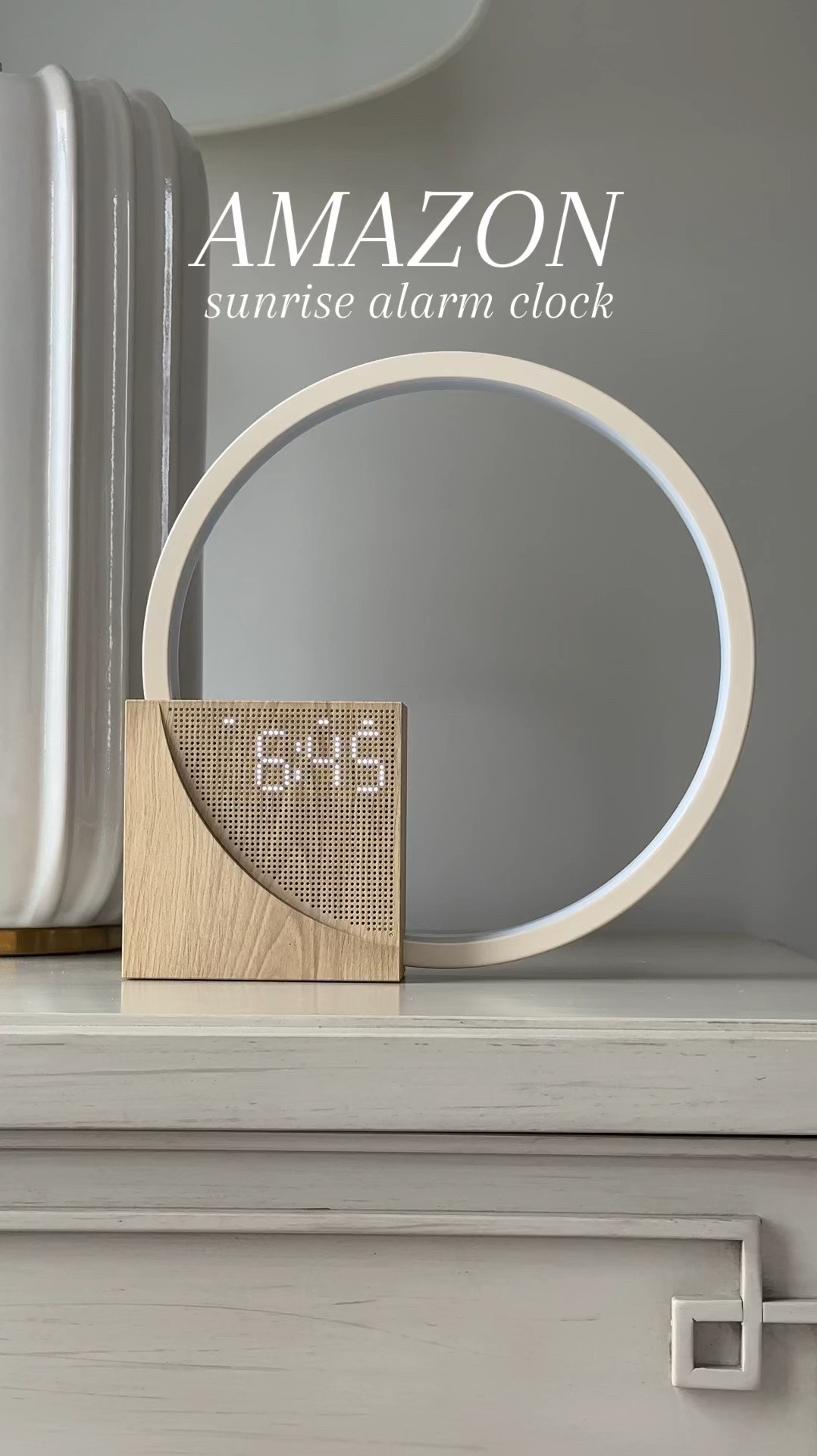 Sunrise Alarm Clock
Experience the gradual illumination of sunlight in your room, starting
10 minutes before your alarm sounds, and reaching its brightest at
wake-up time .....
Grab yours Here: https://amzn.to/3A3CM7o

#alarmclock #wakeupandmakeup #WakeUpAmerica #wakeupcall #sunrise
#clocks #amazongadgets #CommissionsEarned

#LTKVideo #LTKHome #LTKStyleTip