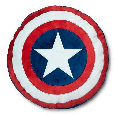 Marvel Captain American 16"x14" Shield Pillow | Target
