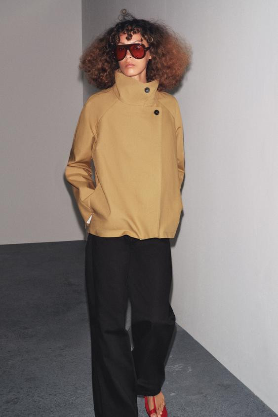 MINIMAL SHORT TRENCH ZW COLLECTION | Zara US