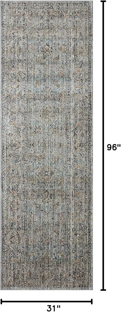Loloi Jean Stoffer x Katherine Ocean/Gold 2'-7" x 8'-0" Runner Rug | Amazon (US)
