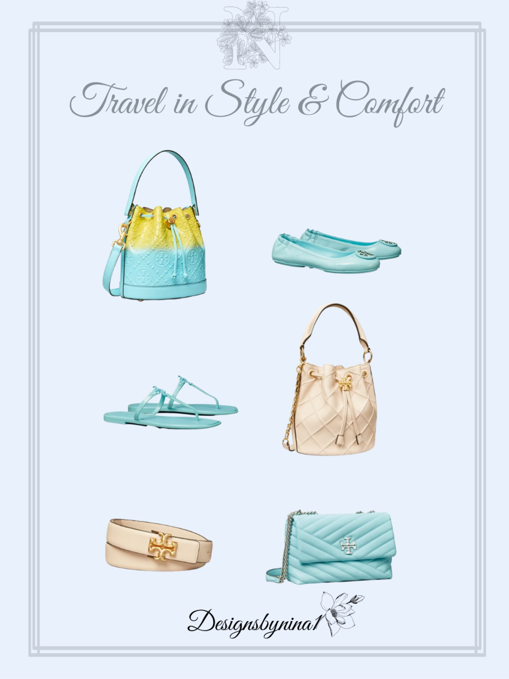 T Monogram Dip-Dye Bucket Bag: Women's Handbags