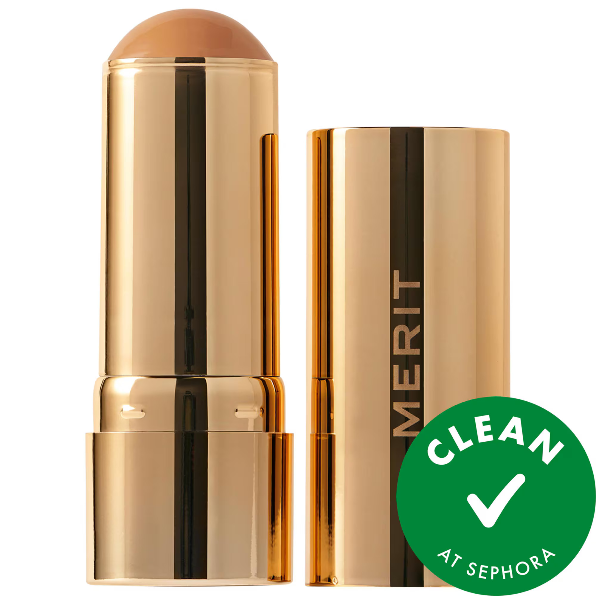 MERIT Bronze Balm Sheer Sculpting Bronzer Quince 0.44 oz | Sephora (US)