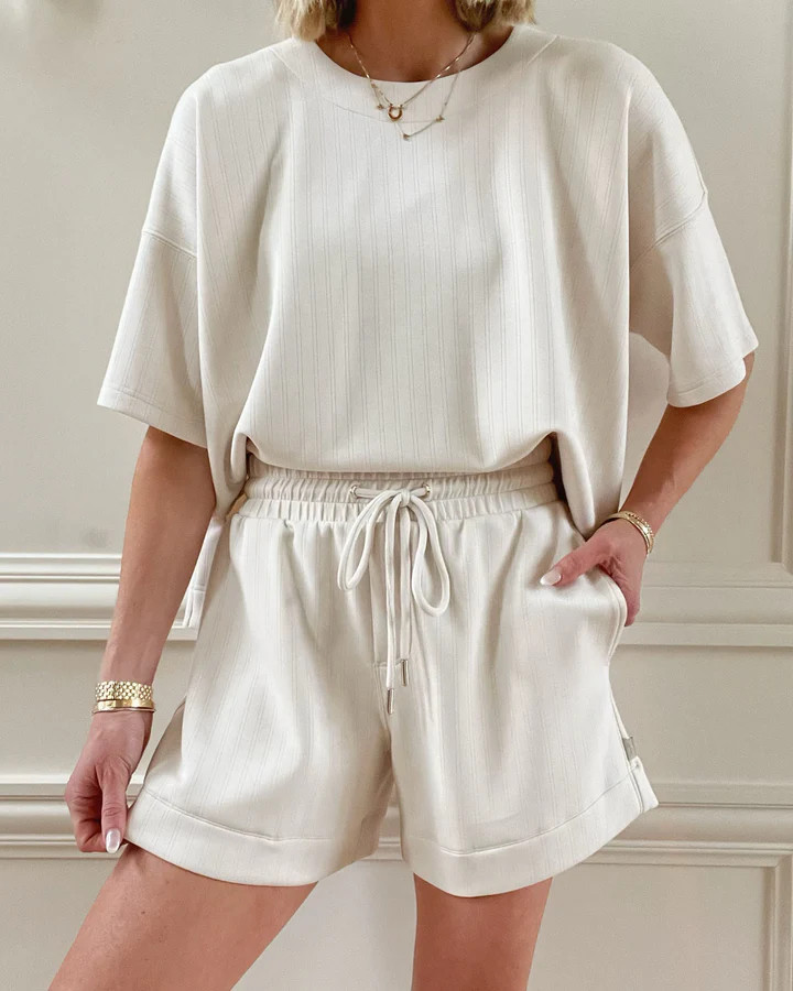 Splendid x @Cellajaneblog Rib Scuba Short | Splendid