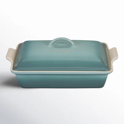Le Creuset Heritage Stoneware 4 Qt. Rectangular Casserole with Lid | Wayfair North America