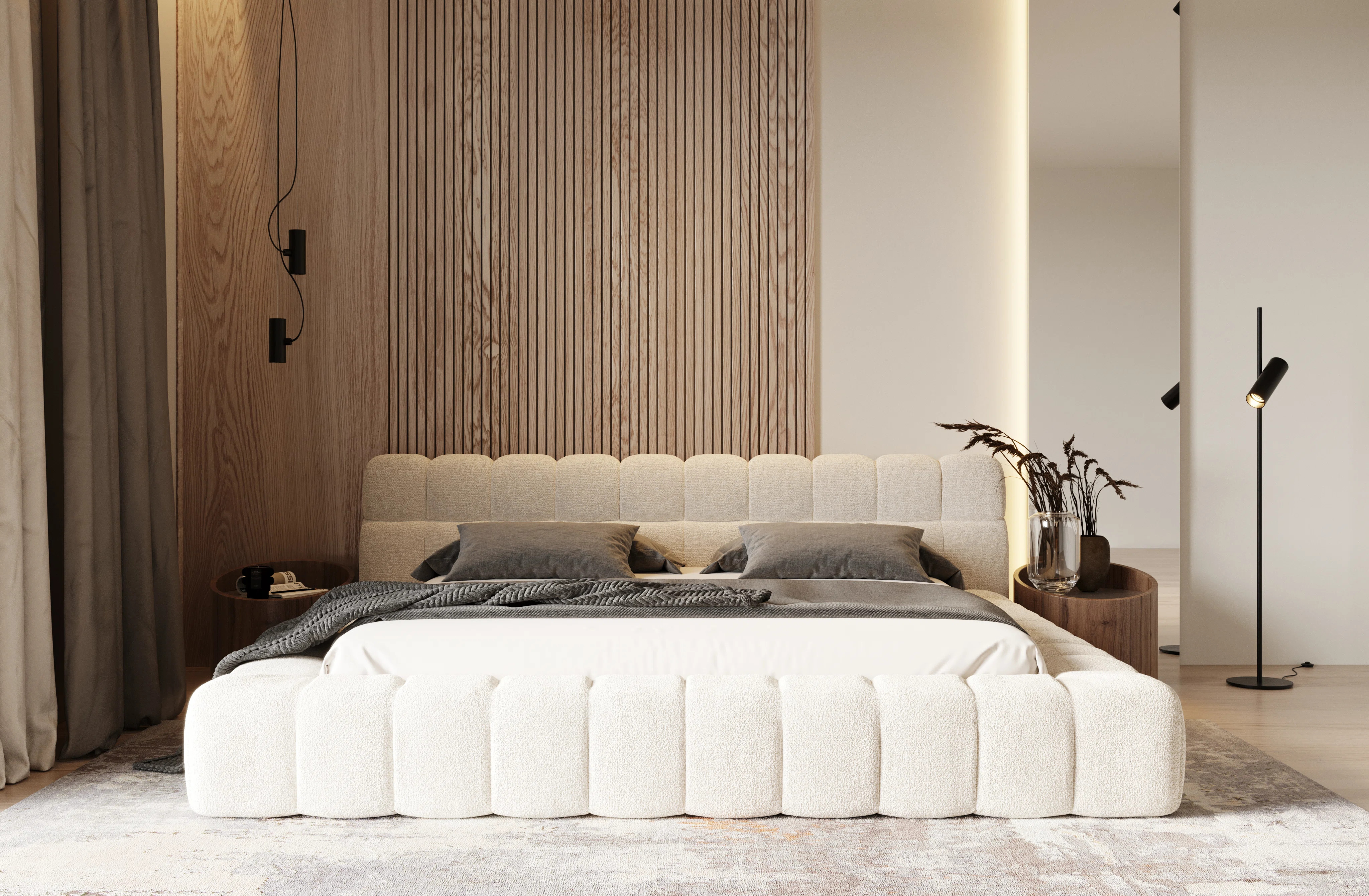 Aristarkh Tufted Upholstered Platform Bed | Wayfair North America