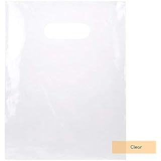 200 Pcs 10 in x 6 in(1.4mil.) Clear Flat Cello Cellophane Treat Bags Good for Bakery, Cookies, Ca... | Amazon (US)