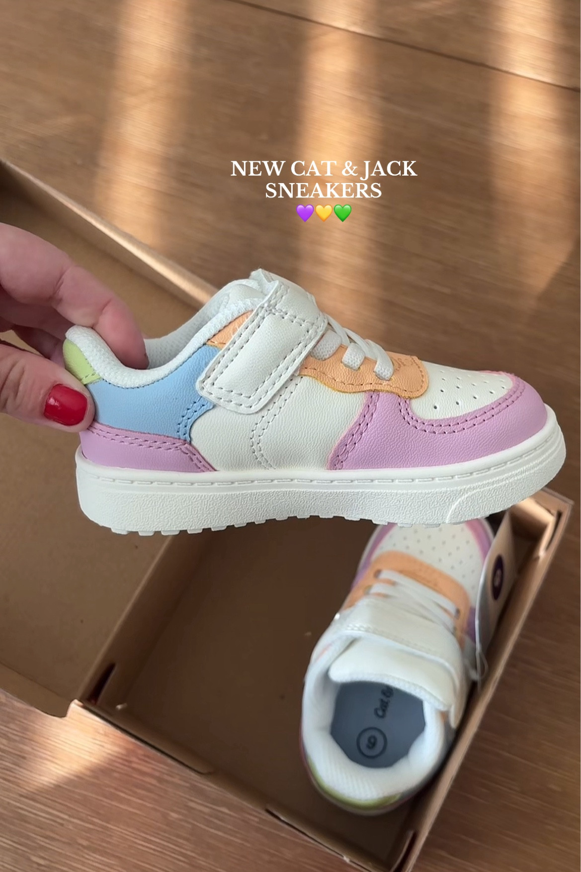 NEW cat & jack toddler/kids shoes at target!! 💜💛💚 ON SALE!! 

#LTKFamily #LTKKids #LTKSaleAlert