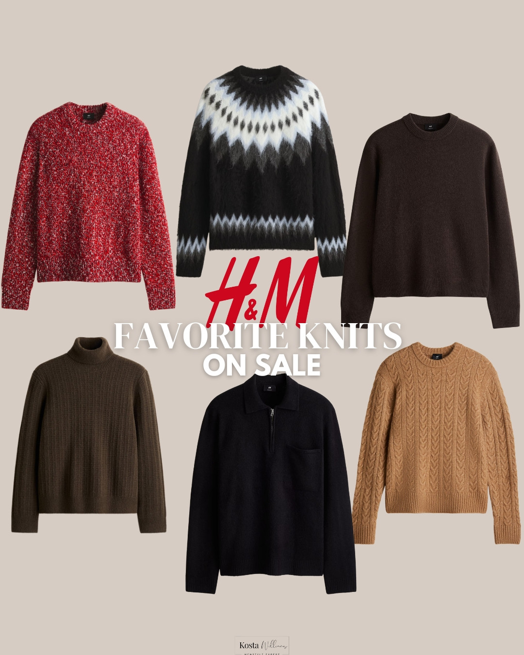 FAVORITE KNITS FROM H&M ON SALE 

 

#LTKdeutschland #LTKstyletip #LTKherren