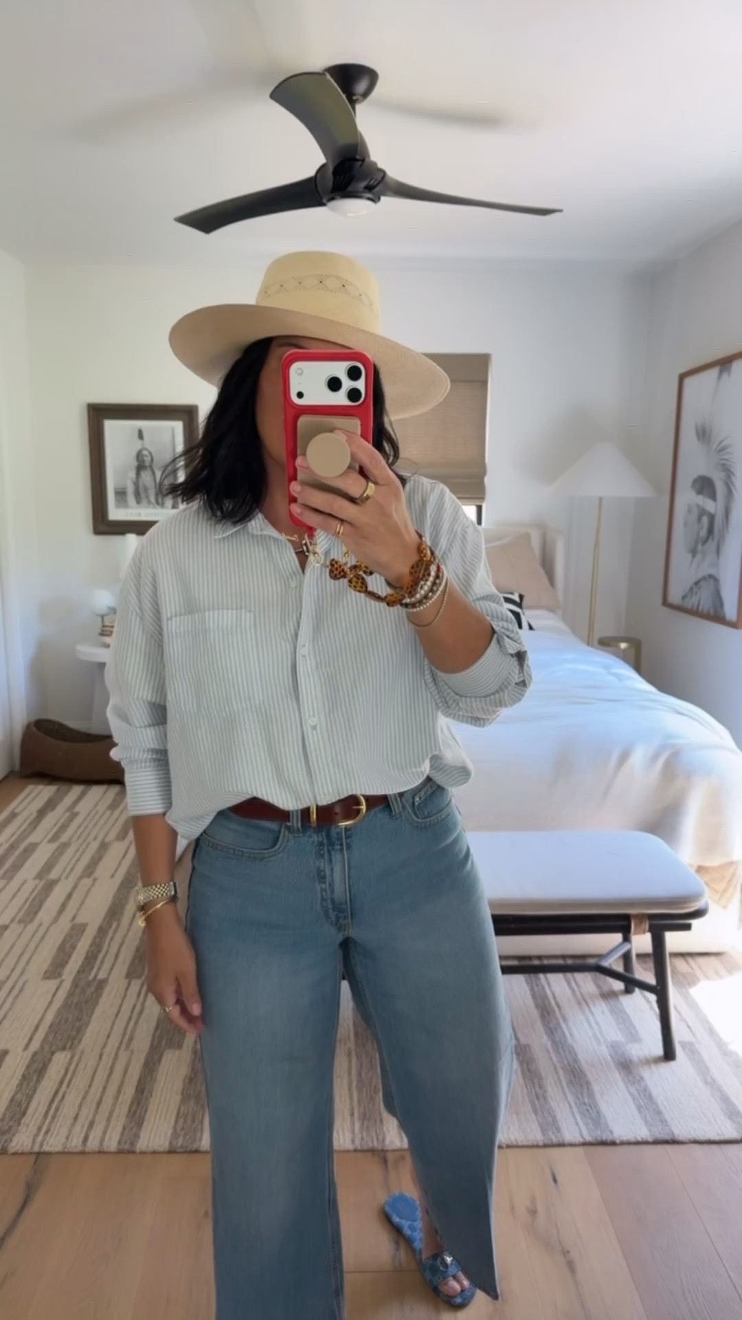 Top size medium, jeans size 8 (size up if you are between sizes), shoes fit tts (I’m a 9.5/10 and did a 40 in these).

#LTKBeauty #LTKWorkwear #LTKMidsize