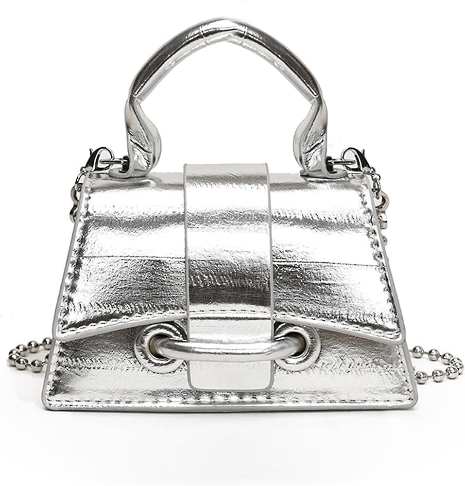 FALETO Mini Purses for Women Y2K Top Handle Crossbody Bag Stylish Tiny Clutch Shoulder Handbag fo... | Amazon (US)