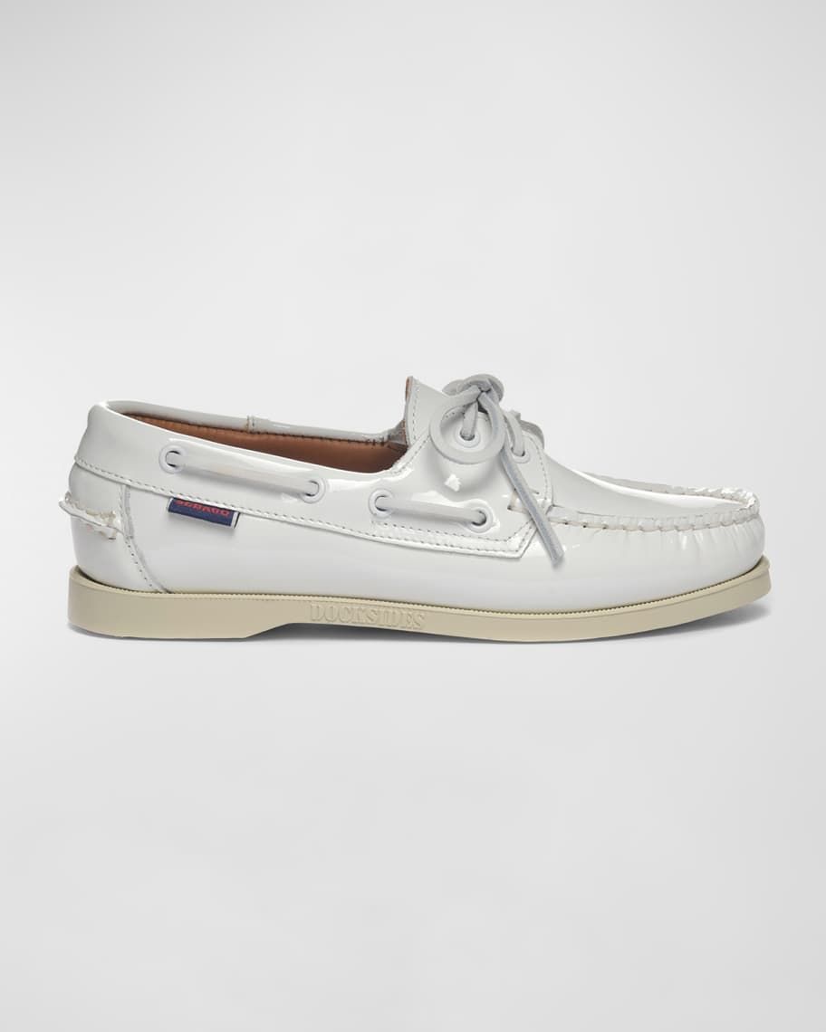 Portland Docksides Patent Boat Shoes | Neiman Marcus