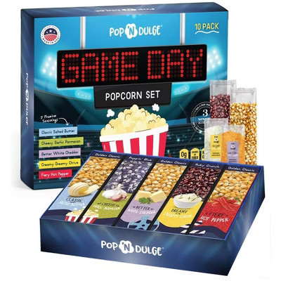 Game Day Gourmet Popcorn Gift Set | Target