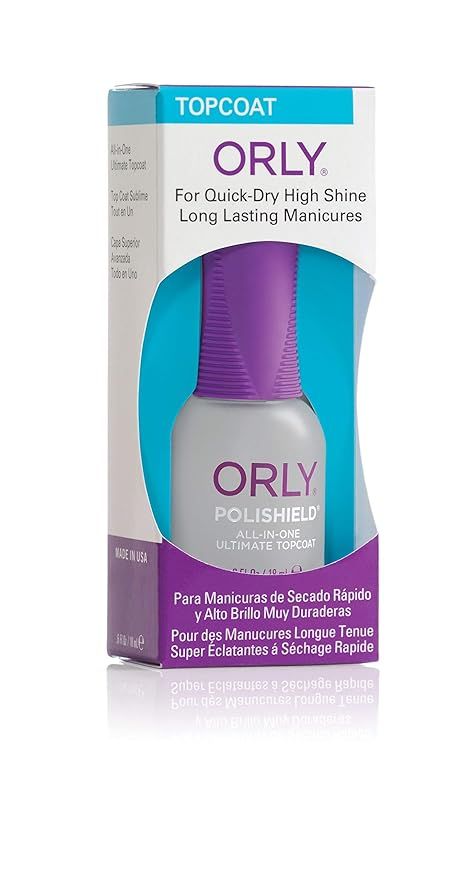 Orly Polishield 3-In-1 Ultimate To Pcoat Nail Coat, 0.6 Ounce | Amazon (US)