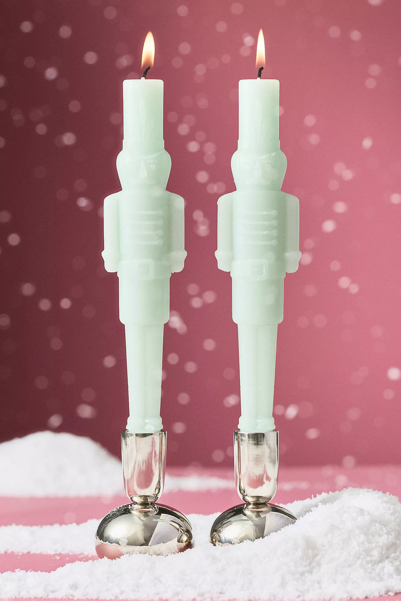 Nutcracker Taper Candles, Set of 2 | Anthropologie (US)