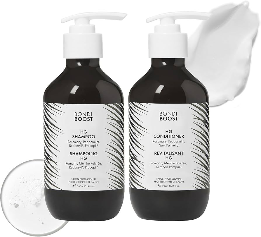 BondiBoost HG Anti-Thinning Shampoo Conditioner Set [10.14 fl oz each], Clinically Tested to Prom... | Amazon (US)