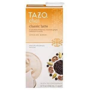 TAZO BLACK TEA CHAI LATTE CLASSIC 32 OZ | Amazon (US)