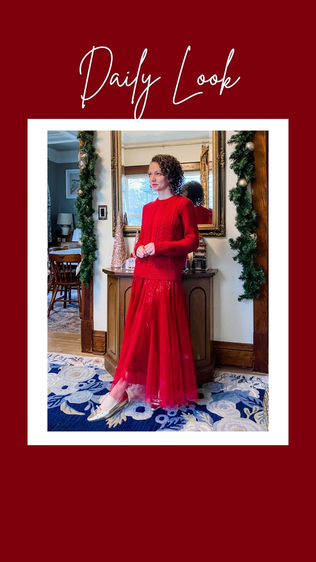 My Christmas Eve outfit!
Petite outfit. Red outfit. Christmas outfit. Modest outfit  

#LTKOver40 #LTKootd #LTKHoliday