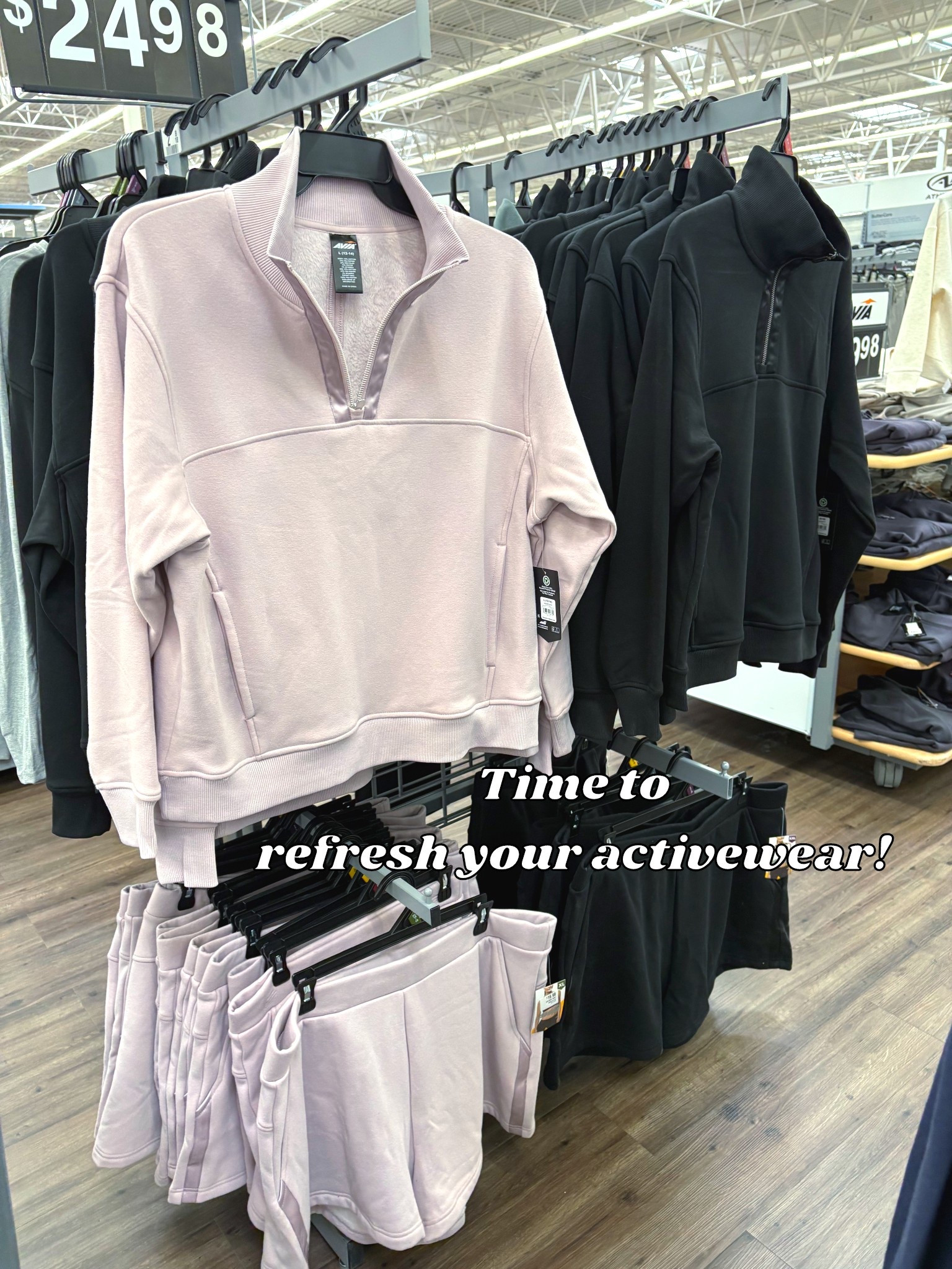 Avia Women’s Half Zip Sweatshirt and Matching Pull On Shorts #avia #walmartdesls #walmartactivewead  

#LTKTravel #LTKActive #LTKHome