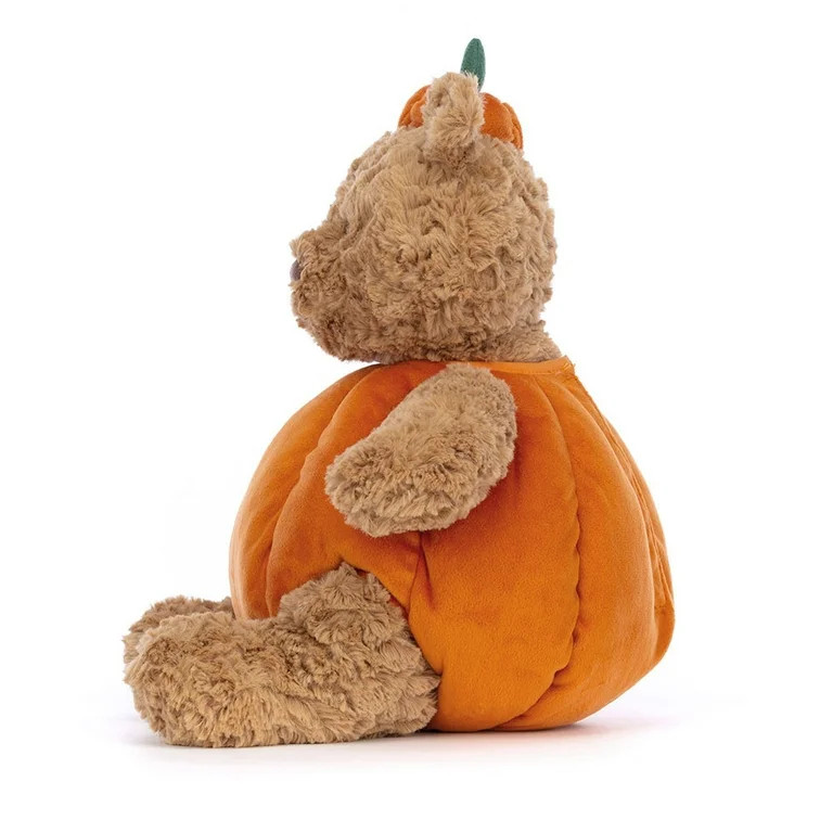Bartholomew Bear Pumpkin - 12" Fall Decor Plush, Autumn Harvest Stuffed Animal for Home Accent, C... | Walmart (US)