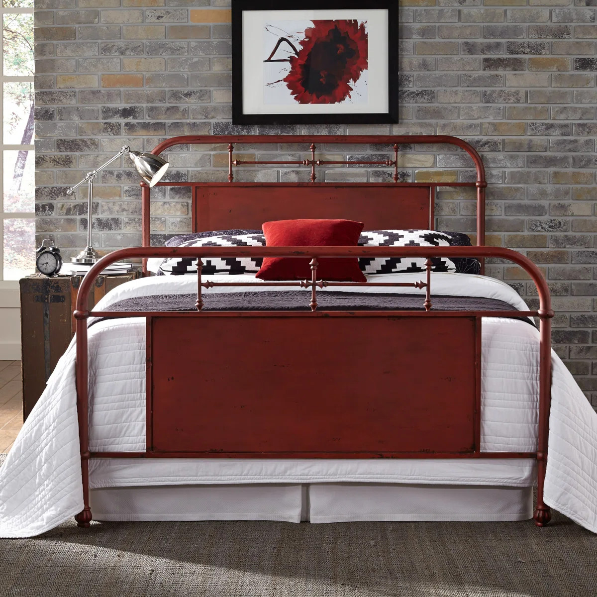 Edmund Metal Standard Bed | Wayfair North America
