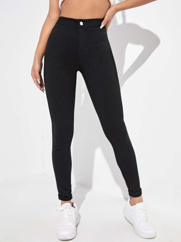 High Waisted Skinny Jeans | SHEIN