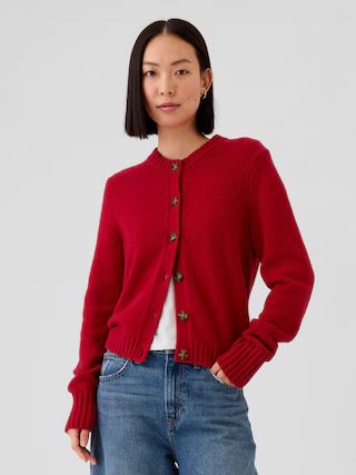 CashSoft Cropped Cardigan | Gap (US)