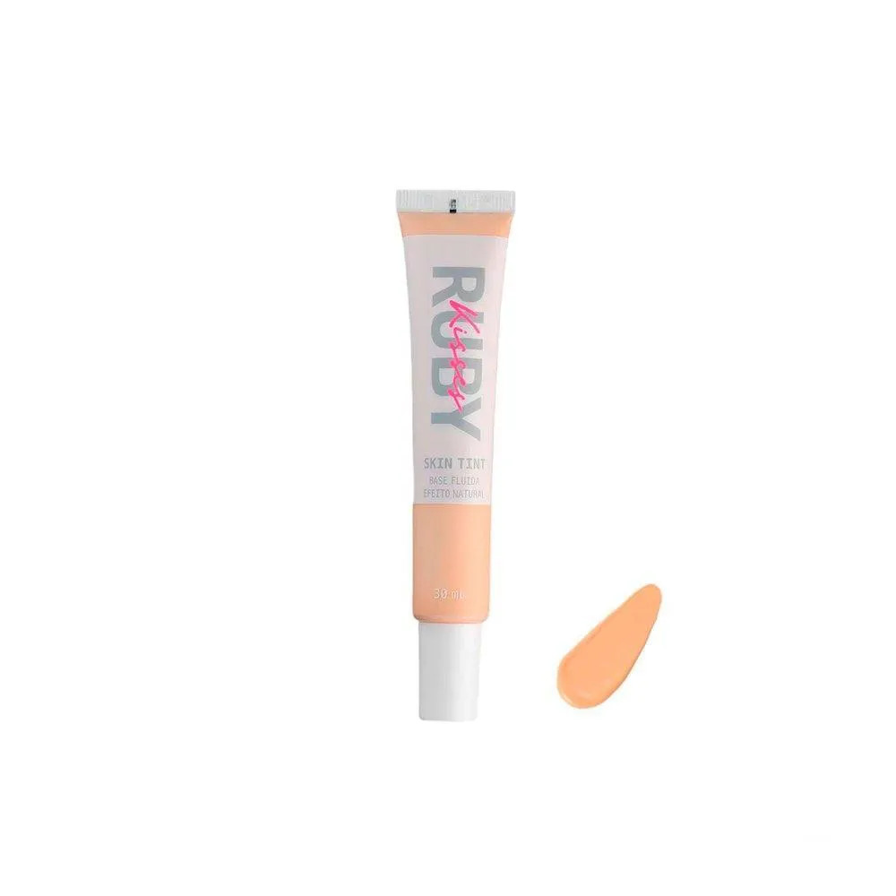 Base Fluida Ruby Kisses Skin Tint Efeito Natural Cor 118 | DrogaRaia (BR)