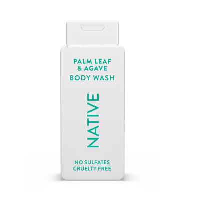 Native Body Wash for Men & Women - Sulfate Free - Palm Leaf & Agave - 18 fl oz | Target