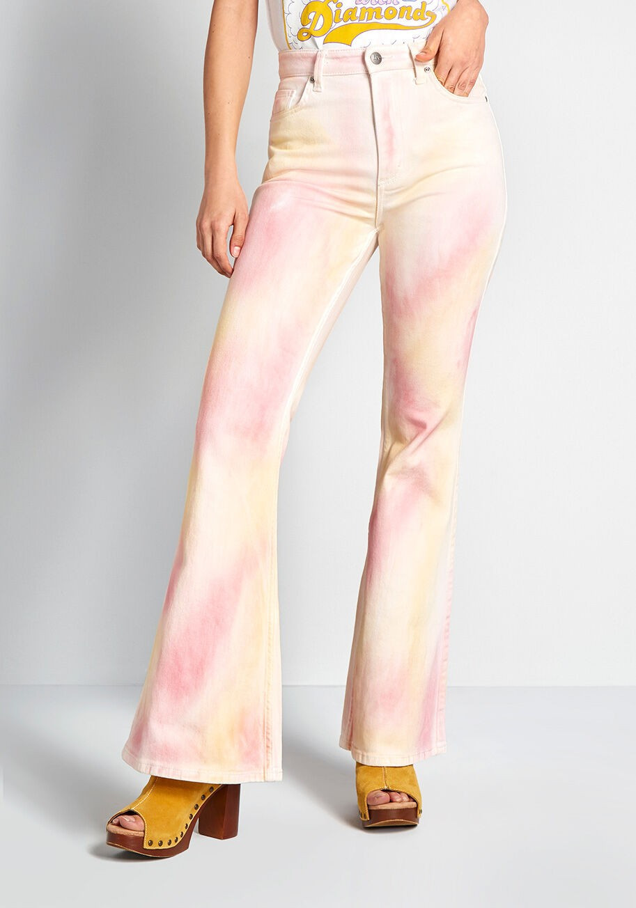 Throwback Vibes Flared Jeans | Modcloth