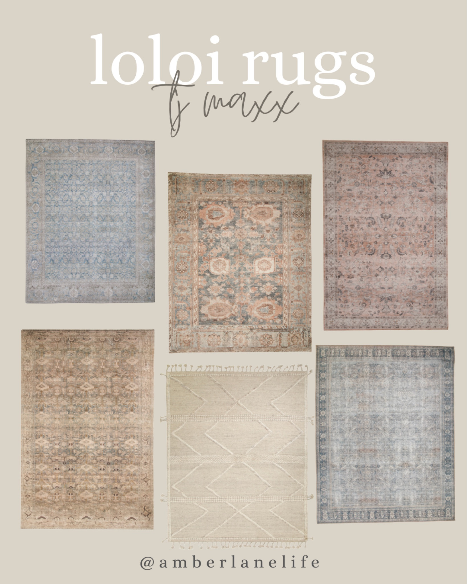 Loloi area rugs at TJ Maxx. Home decor. Indoor rug  

#LTKhome #LTKFind #LTKsalealert