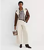 Pintucked Wide Leg Pants | LOFT