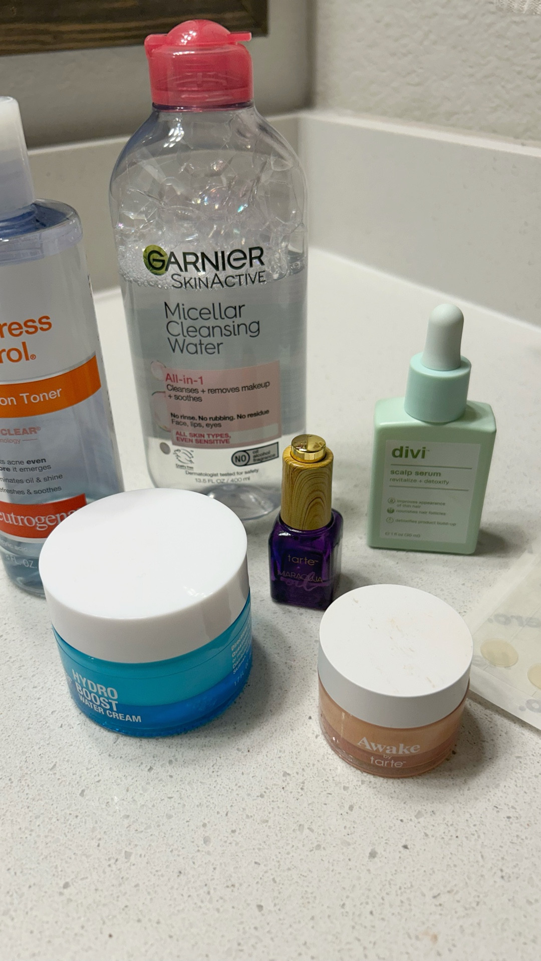 Evening face and hair routine. Sharing as the Ulta Sale starts this week and Divi Serum will be on sale Friday!!

After losing quite a bit of weight, my hair is now falling out so back to old faithful— Divi hair serum.

I’ve also used these face cleanser, toner, hyaluronic cream and Tarte maracuja oil. Then when that stubborn pimple shows up, those handy patches work over night!

#LTKSaleAlert #LTKBeauty