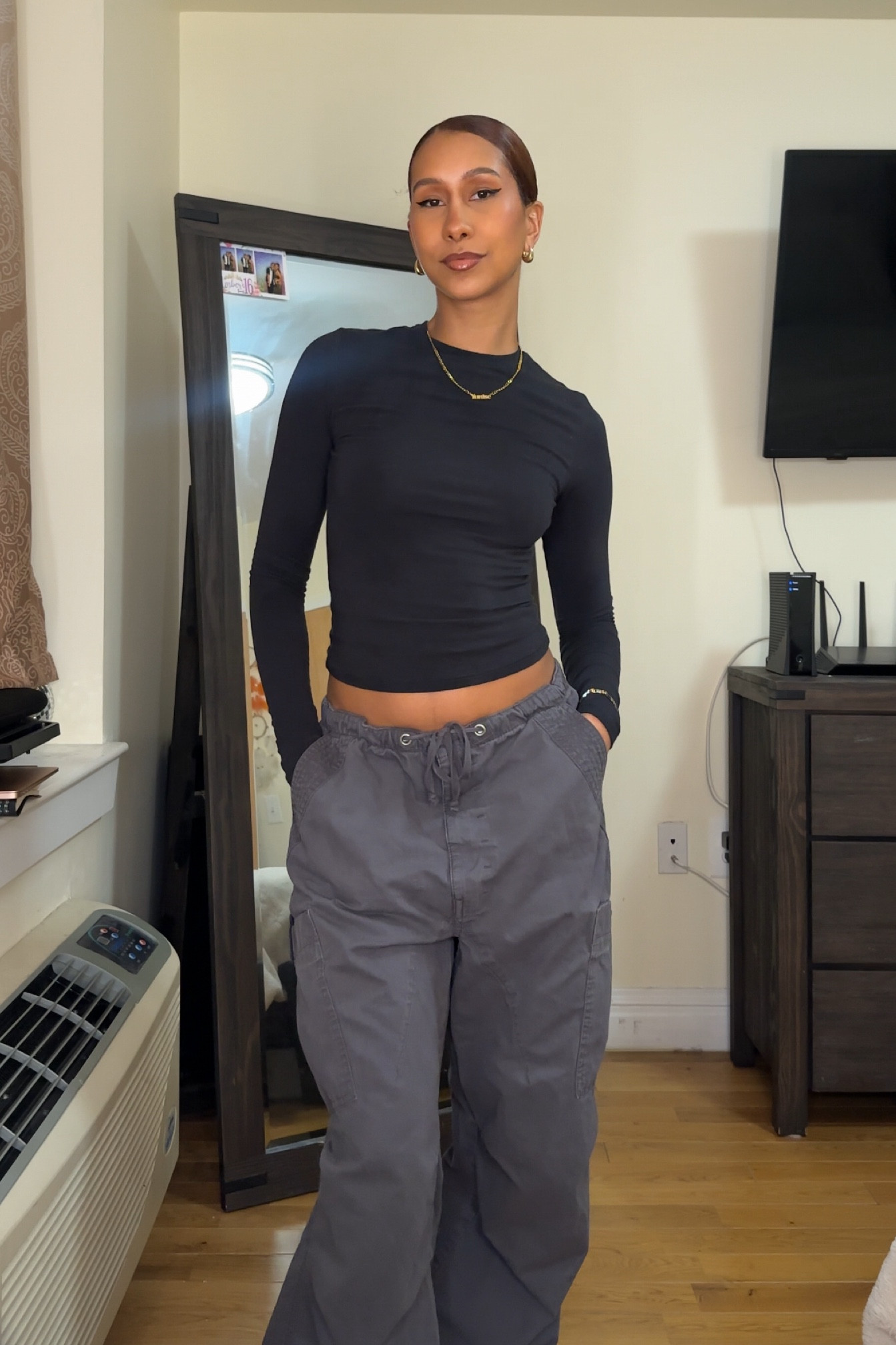 I love how this cotton jersey snatches me up and I liveeeee in these cargos pants. They wash so well! 

#LTKFindsUnder100 #LTKStyleTip #LTKGiftGuide