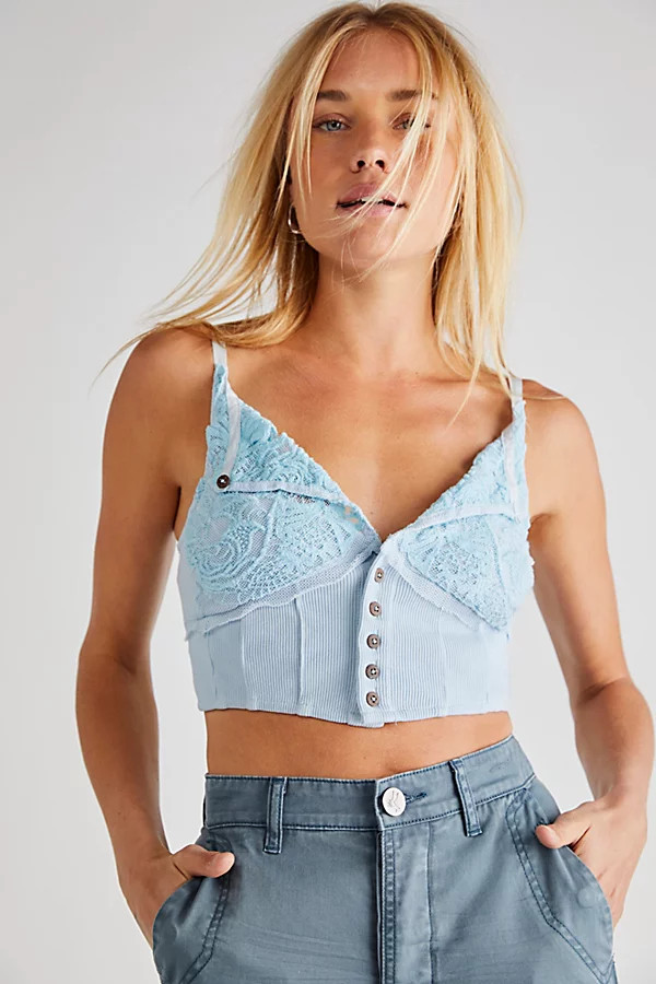 Have My Heart Tank by Free People, Boardwalk Blue, S | Free People (Global - UK&FR Excluded)