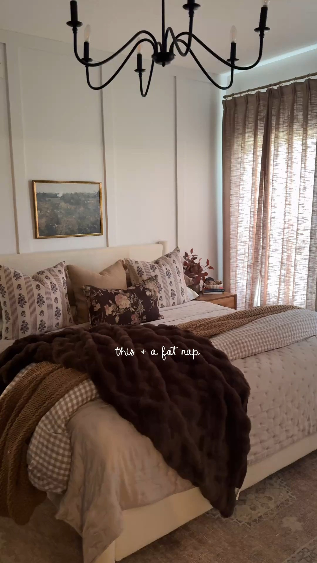 Ultimate cozy fall bedding