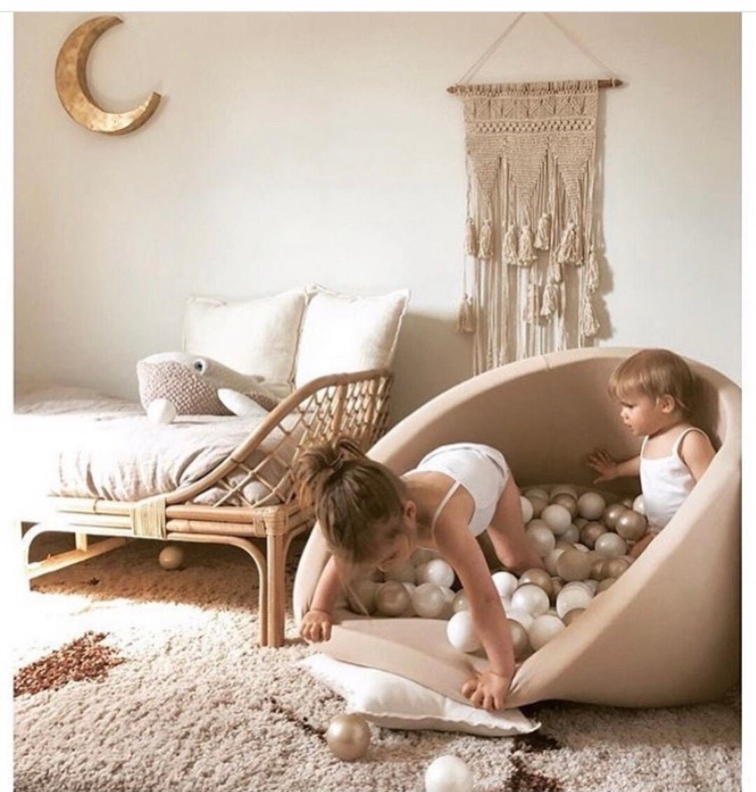 Beige Ball-pit Round 300 Balls Included - Etsy | Etsy (US)