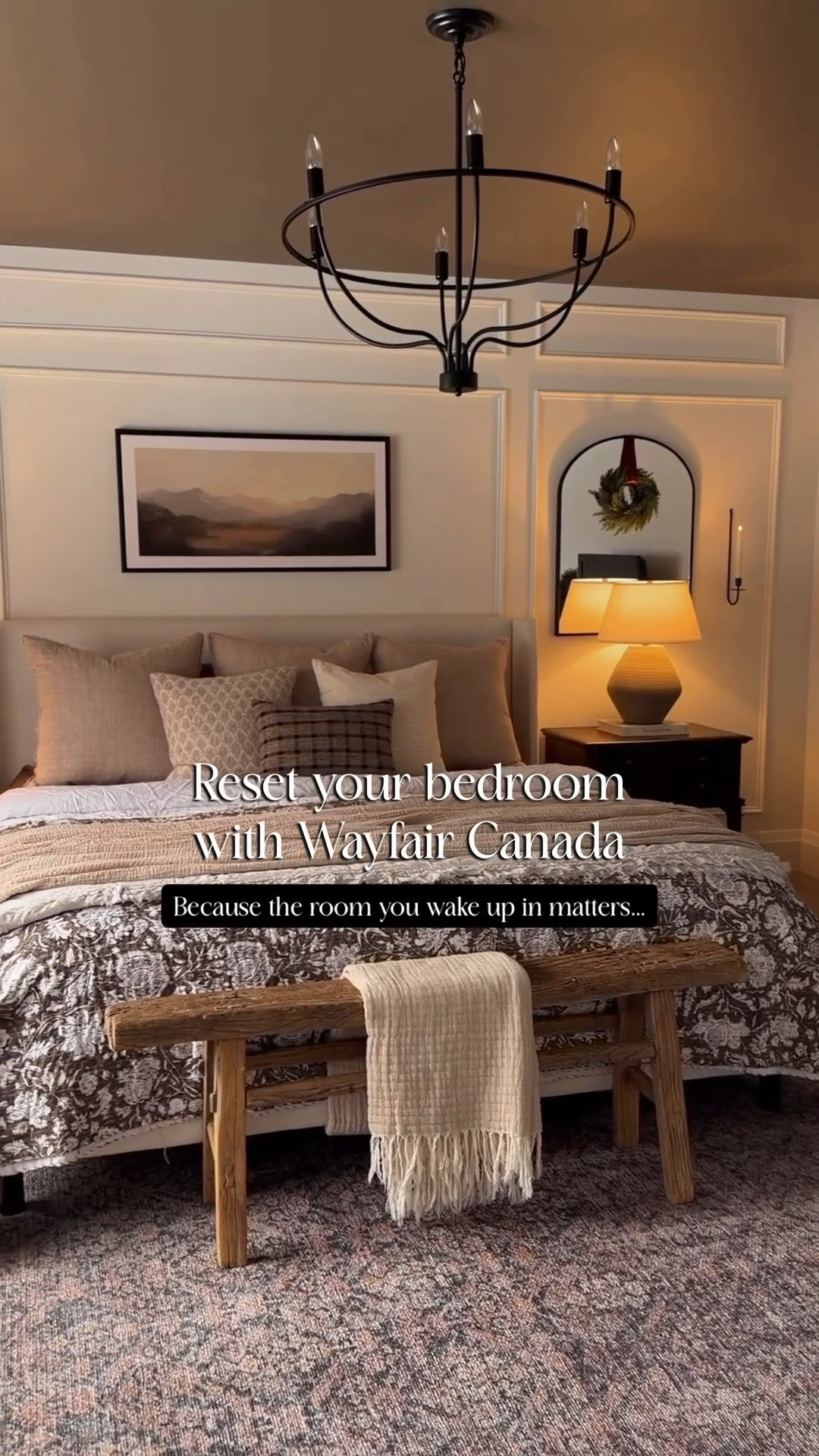 I’ve always believed the room you wake up in matters, and so many of our bedroom pieces are from Wayfair Canada.

With the Wayfair Canada Boxing Week Sale on now until January 1st with savings up to 70% off, it’s the perfect time to invest in the pieces that truly set the tone for your day.

#WayfairCAPartner #WayfairCAHome @wayfaircanada 