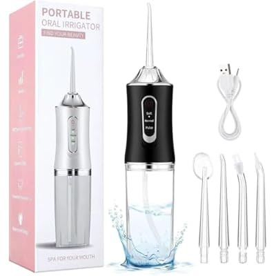 LSLCQW Water Dental Flosser Teeth Pick Portable Cordless Oral… | Amazon (US)