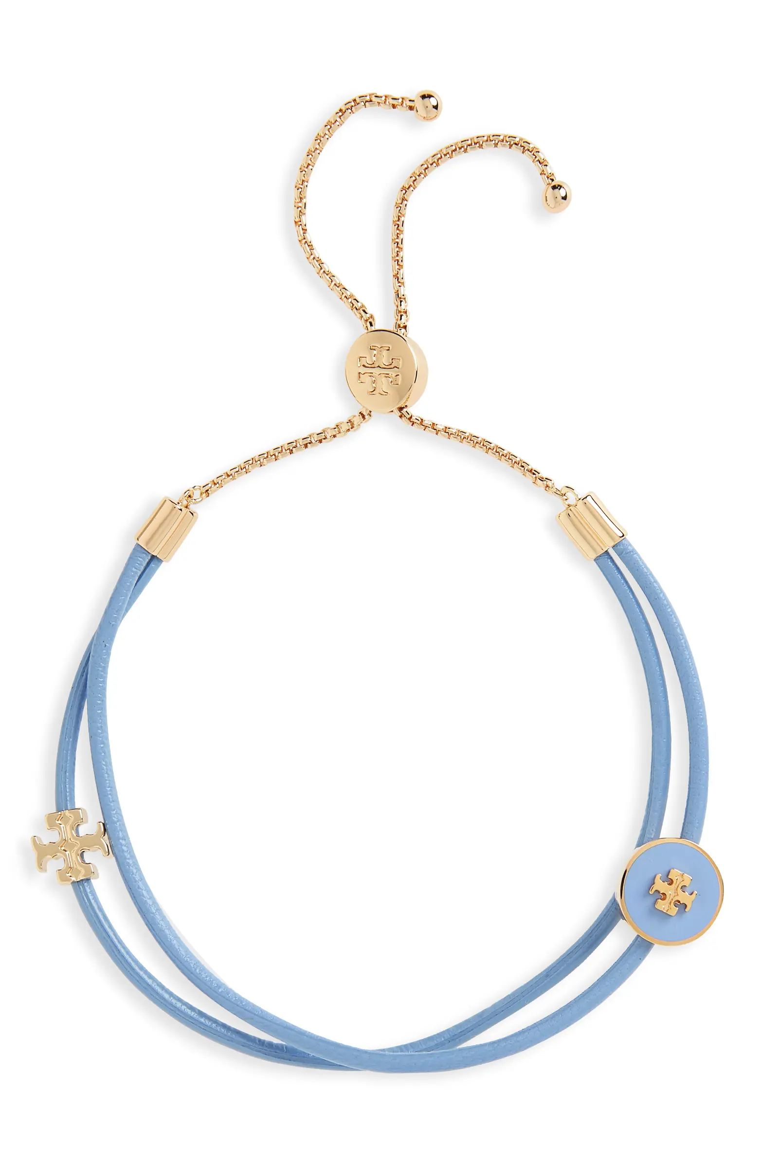 Tory Burch Enamel Logo Slider Bracelet | Nordstrom | Nordstrom