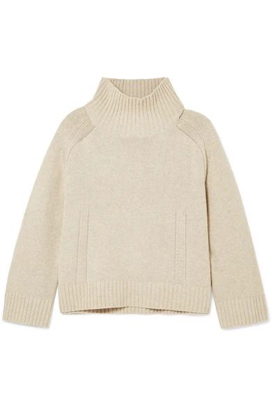 By Malene Birger - Aleya Oversized Wool-blend Turtleneck Sweater - Gray | NET-A-PORTER (US)