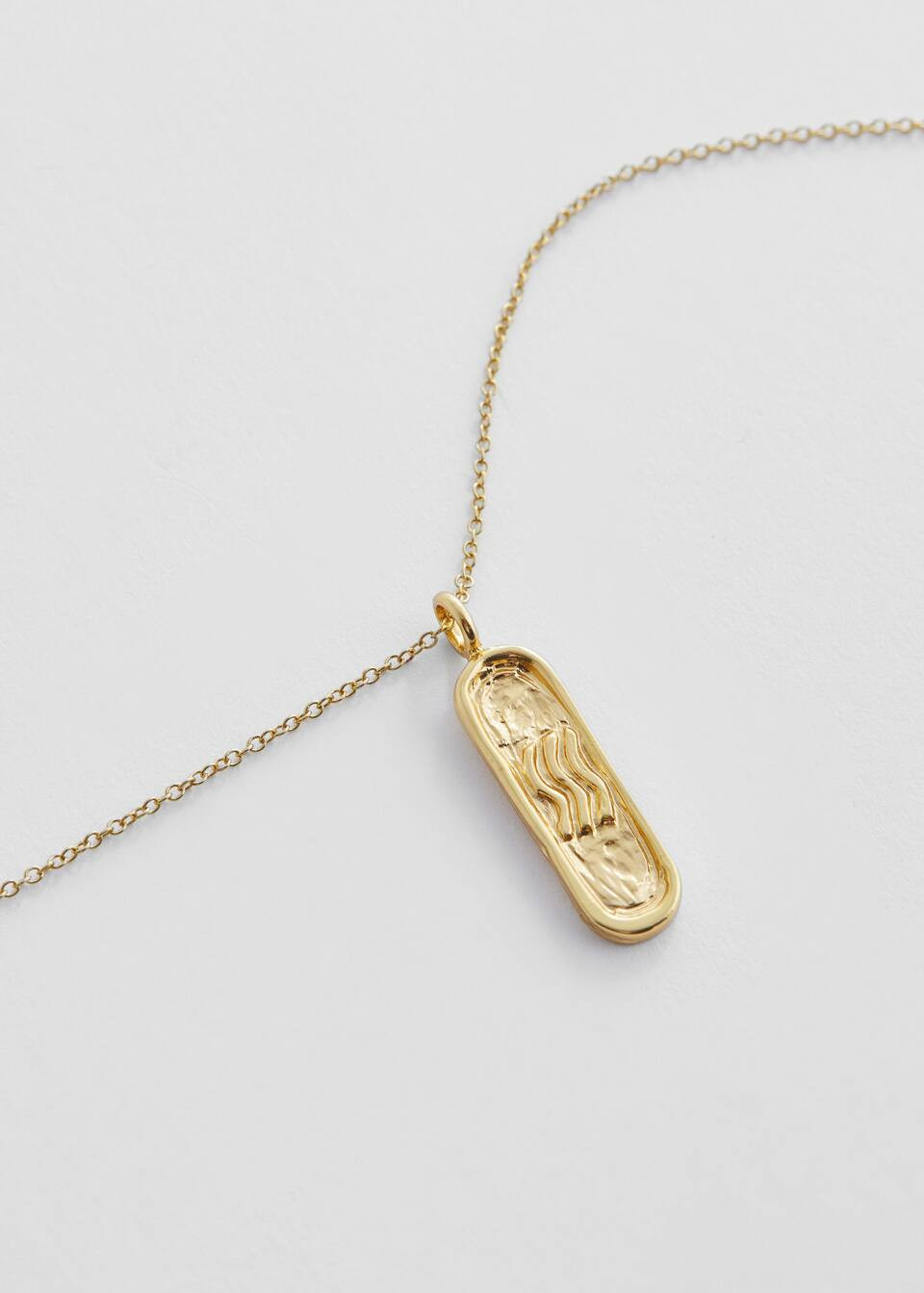 Seal pendant necklace | MANGO (US)