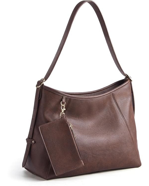 Missnine Hobo Bag for Women PU Leather Purses, Multi-pocket Crossbody Handbags with Zipper,Should... | Amazon (US)