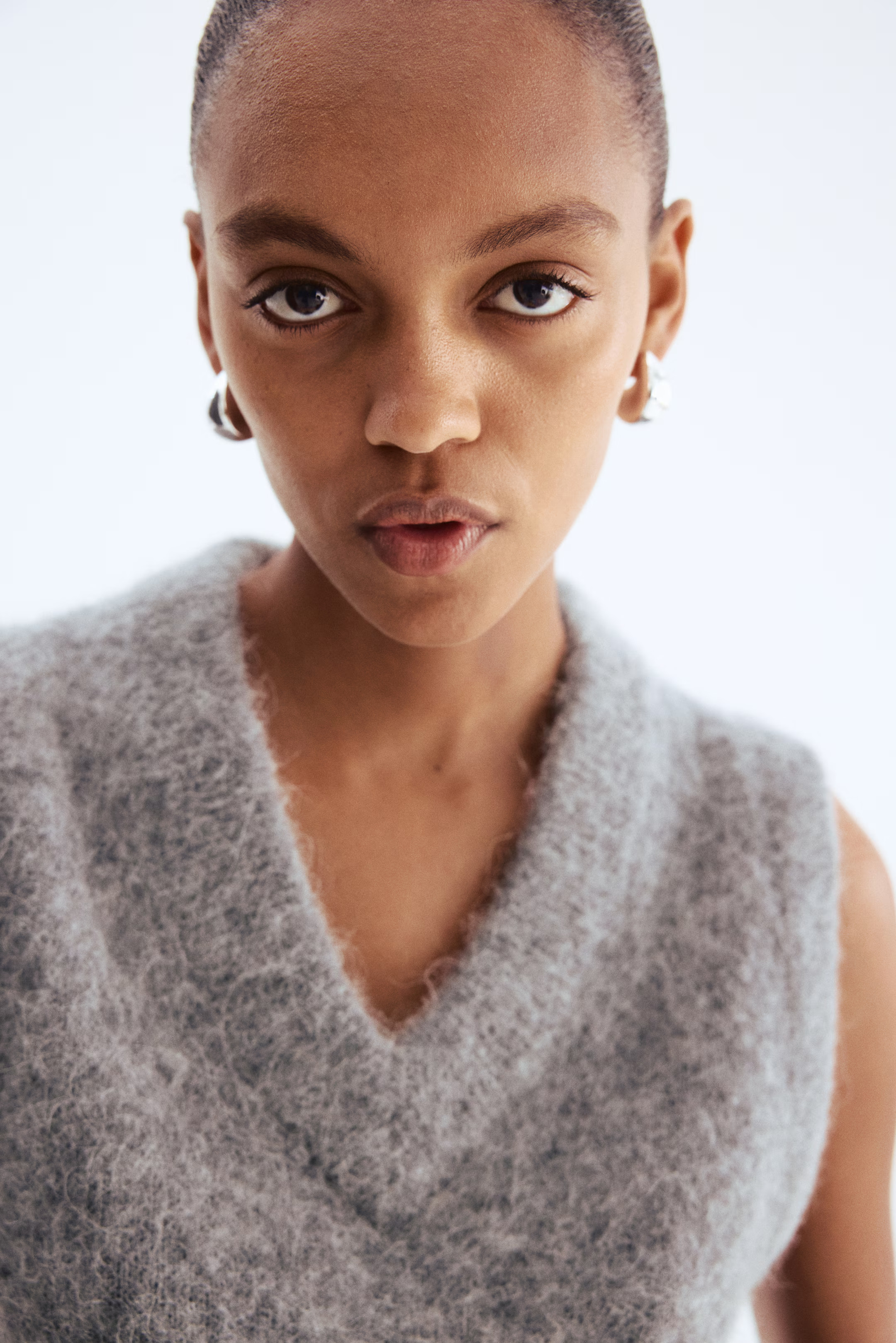 Alpaca-Blend Sweater Vest | H&M (US + CA)