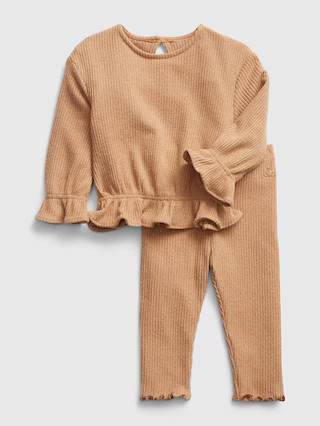 Baby Rib Two-Piece Outfit Set | Gap (US)