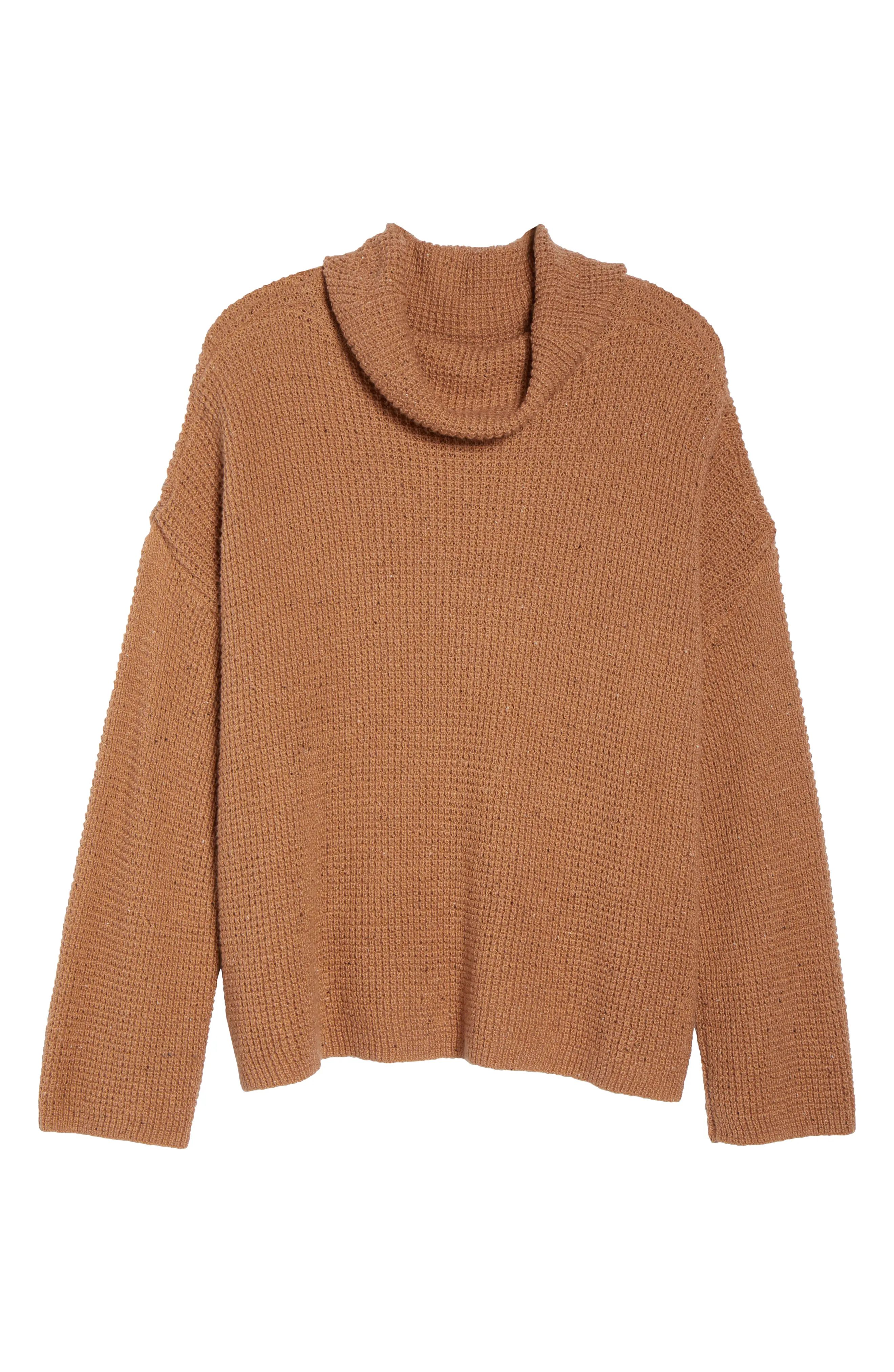 Chunky Thermal Cowl Neck Sweater | Nordstrom