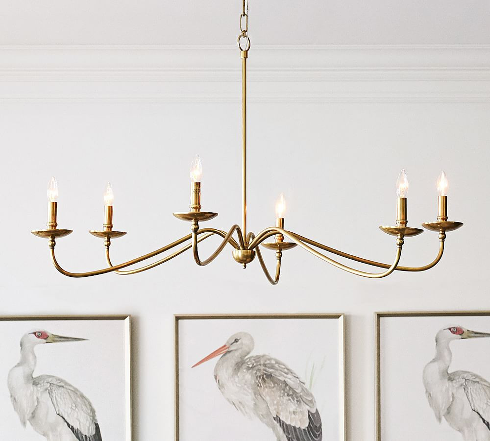 Lucca Iron Chandelier | Pottery Barn (US)
