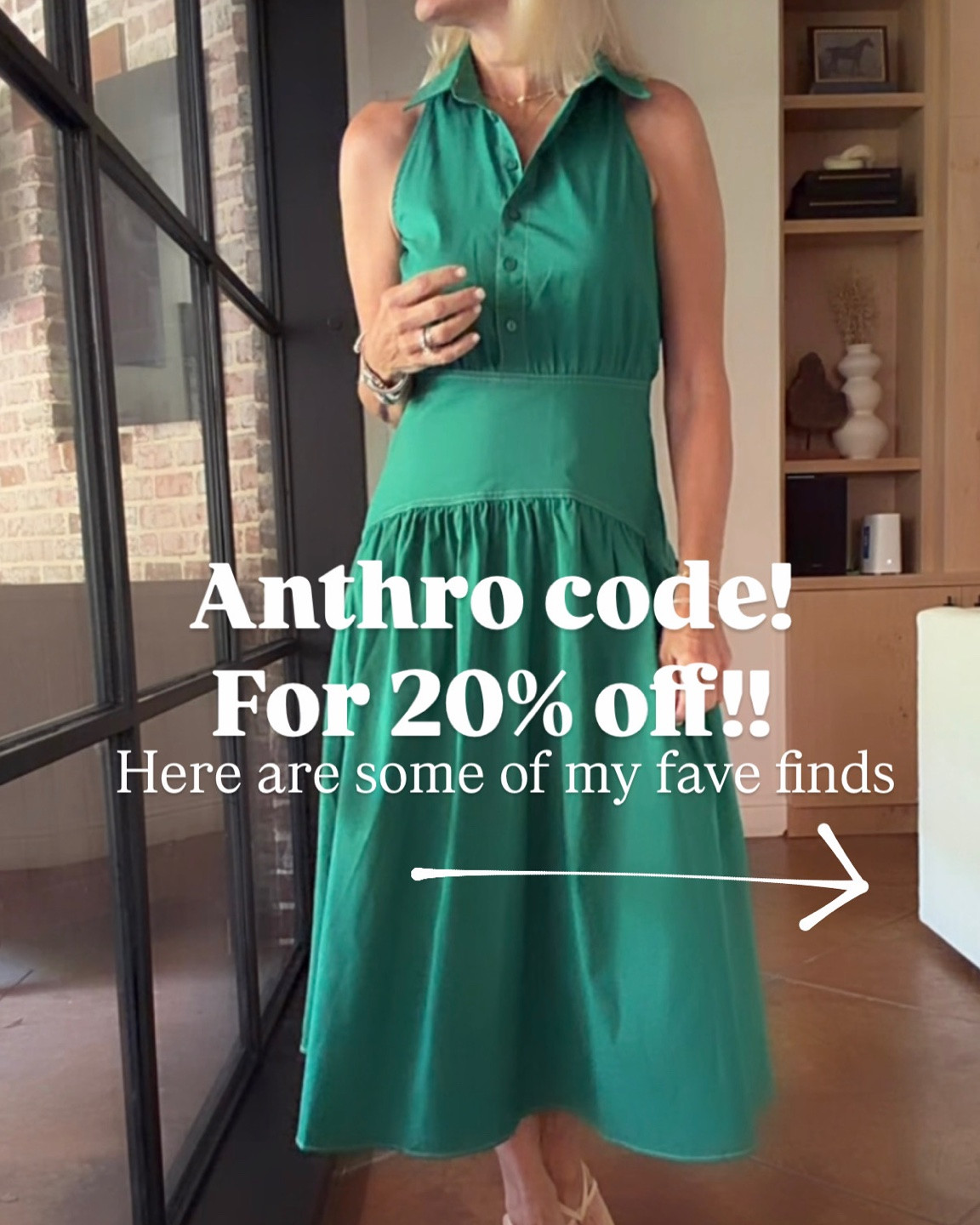 Use code CINDY20
Sitewide on orders $100+ 

Until end of day June 28! 
@Anthropologie

#LTKSaleAlert #LTKOver40 #LTKTravel