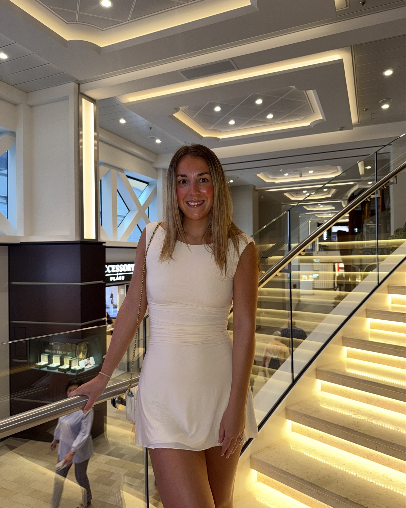 White night dress on a cruise!🛳️🤍 This is super flattering and comfy! True to size!🤍

#LTKdatenight #LTKtravel #LTKuk