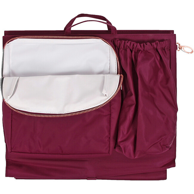 ToteSavvy Deluxe, Merlot | Maisonette