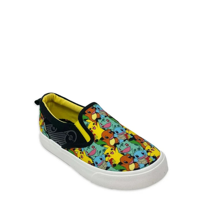 Pokémon Little & Big Boys Casual License Slip-on Shoes, Sizes 13-6 | Walmart (US)